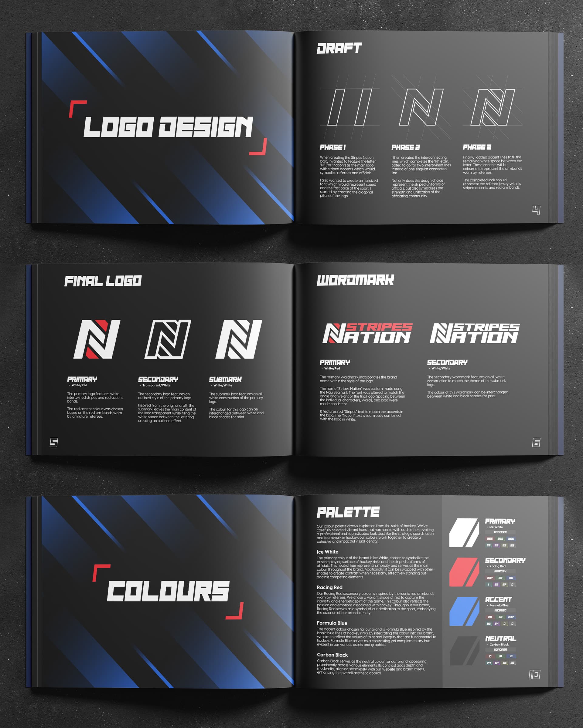 Stripes Nation brandbook preview